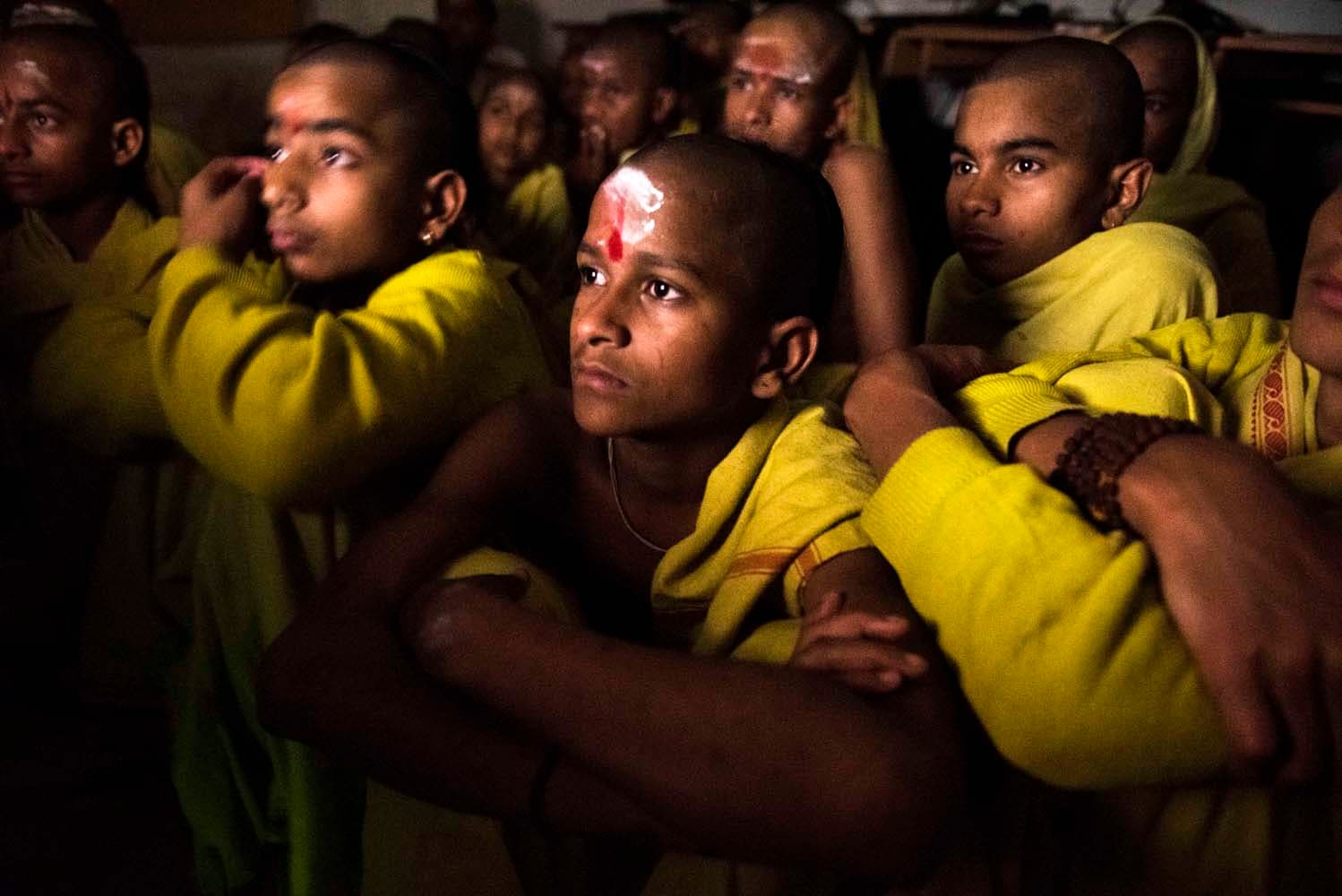 the brahmacharis — a life shaped by devotion